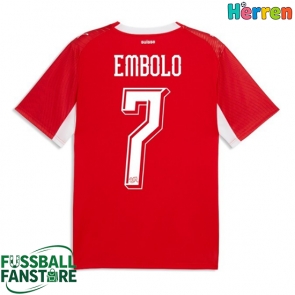 Schweiz Breel Embolo #7 Replik Heimtrikot WM 2026 Kurzarm